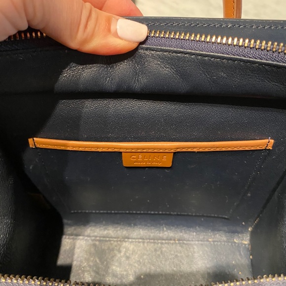 **SOLD** Céline | Multicolor Chalk Navy Calfskin - Picture 13 of 13